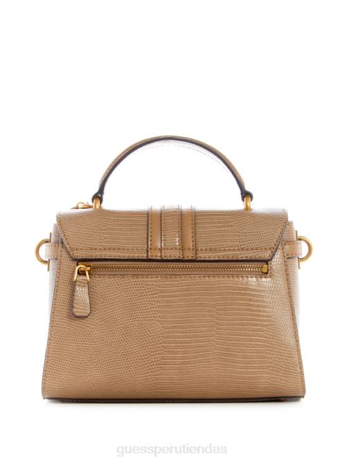 GUESS bandolera Ginevra con asa superior texturizada mujer 0P8X2829 lavado azul/drifter bolsas