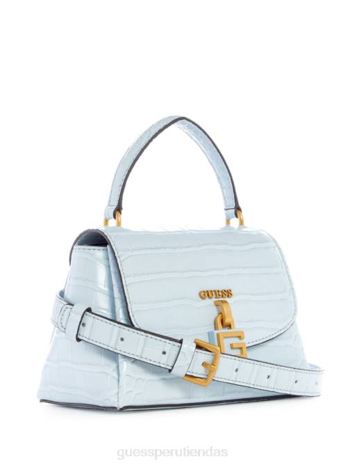 GUESS bandolera Montreal mini con efecto de cocodrilo mujer 0P8X2775 hielo bolsas