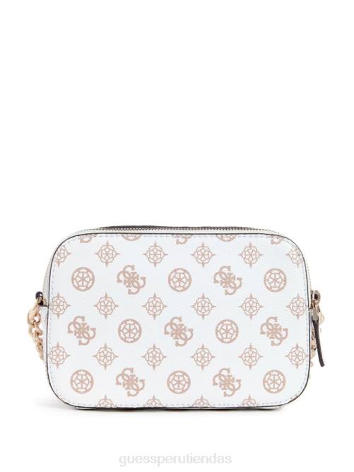 GUESS bandolera Noelle Peony con logo y cámara mujer 0P8X2857 sauce bolsas