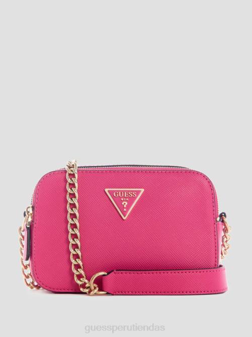 GUESS bandolera cámara noelle mujer 0P8X2852 sandía bolsas