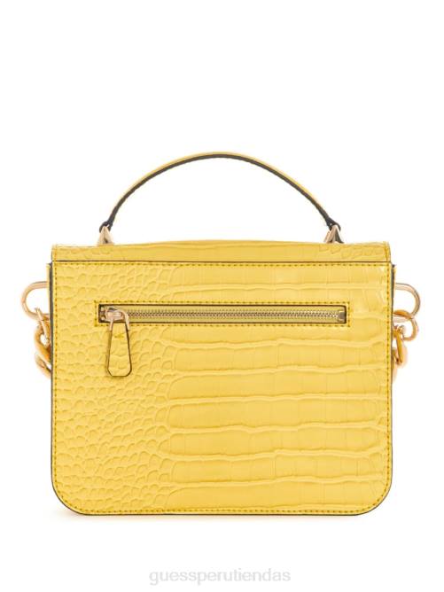 GUESS bandolera con asa superior Retour mujer 0P8X2832 amarillo bolsas