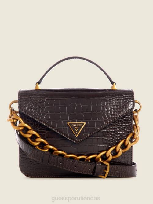 GUESS bandolera con asa superior Retour mujer 0P8X2845 Café exprés bolsas