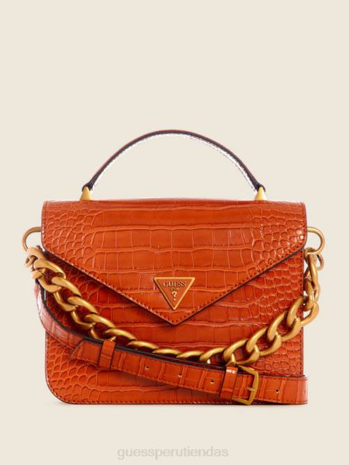 GUESS bandolera con asa superior Retour mujer 0P8X2848 sierra bolsas