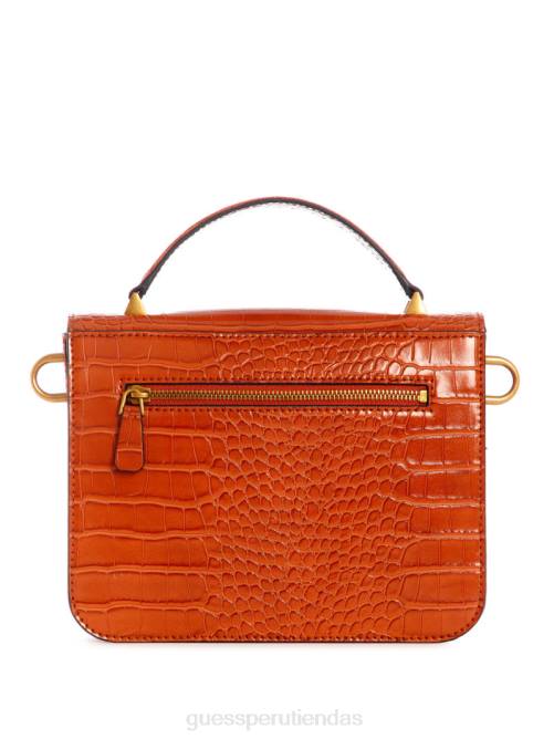 GUESS bandolera con asa superior Retour mujer 0P8X2848 sierra bolsas