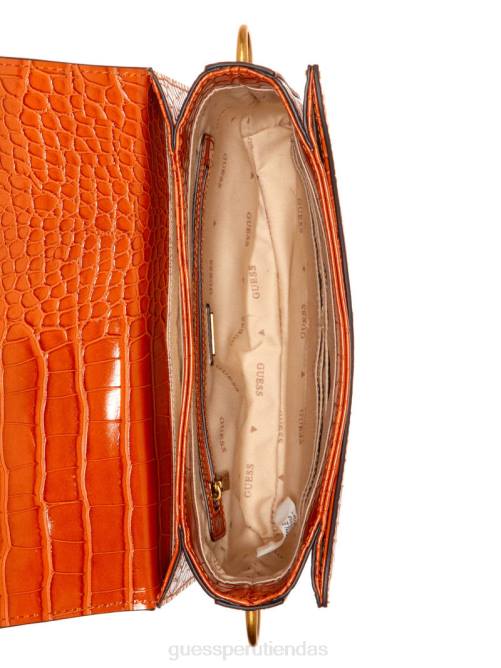 GUESS bandolera con asa superior Retour mujer 0P8X2848 sierra bolsas