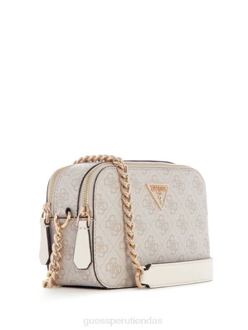 GUESS bandolera con cámara noelle quatto g mujer 0P8X2809 logotipo de la paloma bolsas