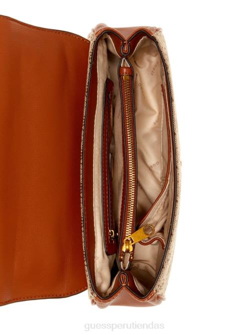 GUESS bandolera convertible aviana mujer 0P8X2981 café con leche/coñac bolsas