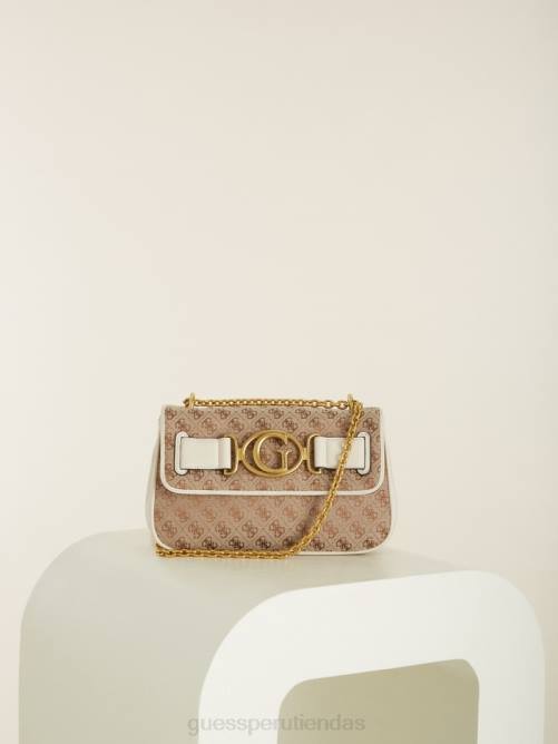 GUESS bandolera convertible aviana mujer 0P8X3252 chorro de arena ligero bolsas