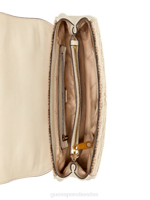 GUESS bandolera convertible aviana mujer 0P8X3252 chorro de arena ligero bolsas