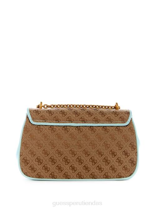 GUESS bandolera convertible aviana mujer 0P8X3255 café con leche/surf bolsas