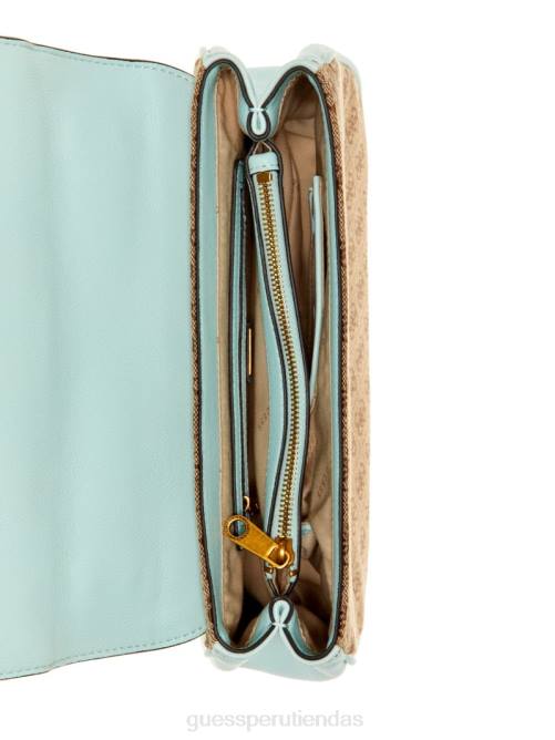 GUESS bandolera convertible aviana mujer 0P8X3255 café con leche/surf bolsas