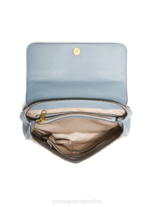 GUESS bandolera convertible aviana mujer 0P8X3257 azul claro bolsas