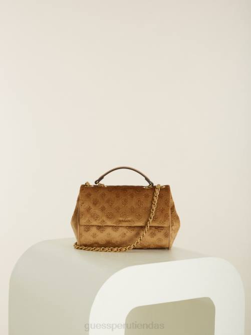 GUESS bandolera convertible con logo de kimi mujer 0P8X2912 moca bolsas