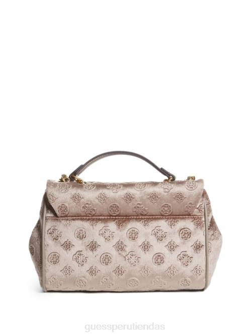 GUESS bandolera convertible con logo de kimi mujer 0P8X2930 gris pardo bolsas