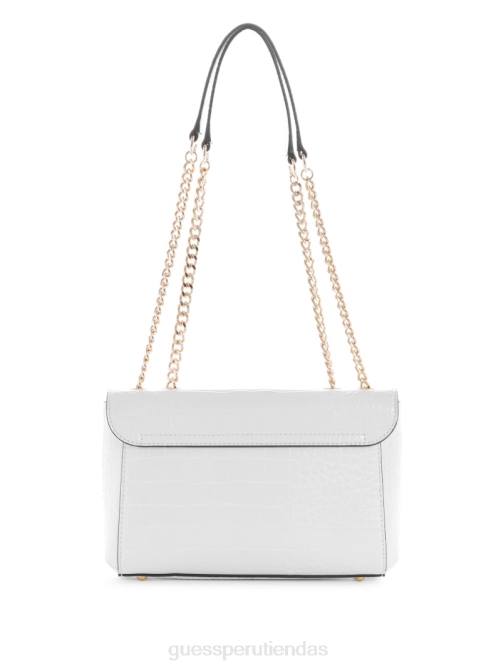 GUESS bandolera convertible de cocodrilo nell mujer 0P8X2812 blanco multicolor bolsas