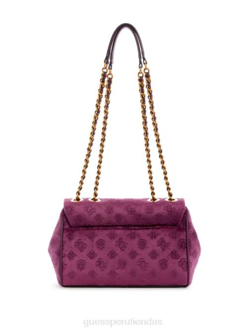 GUESS bandolera convertible de terciopelo inia mujer 0P8X2934 más bolsas