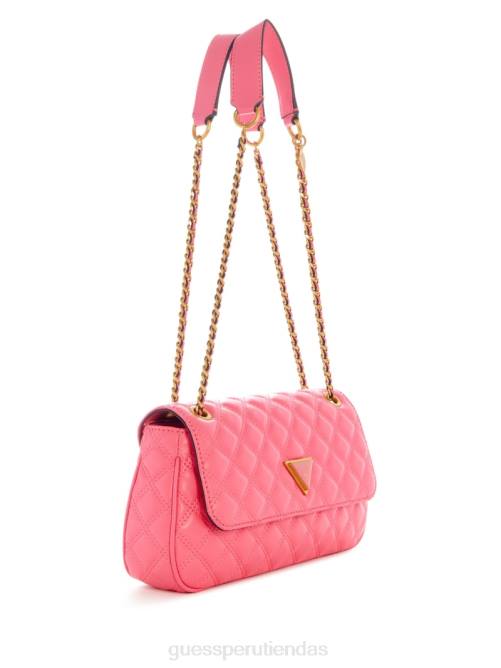 GUESS bandolera convertible giully acolchada mujer 0P8X2881 sandía bolsas