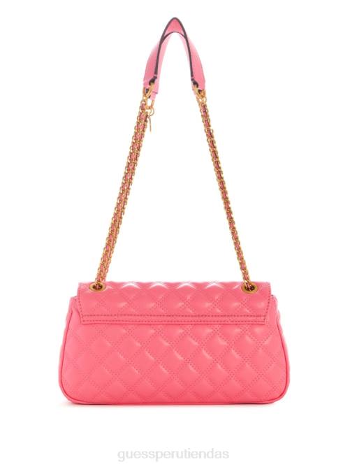 GUESS bandolera convertible giully acolchada mujer 0P8X2881 sandía bolsas