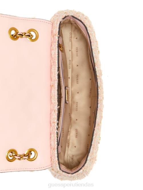 GUESS bandolera convertible giully tweed mujer 0P8X2778 lavado azul/palermo bolsas