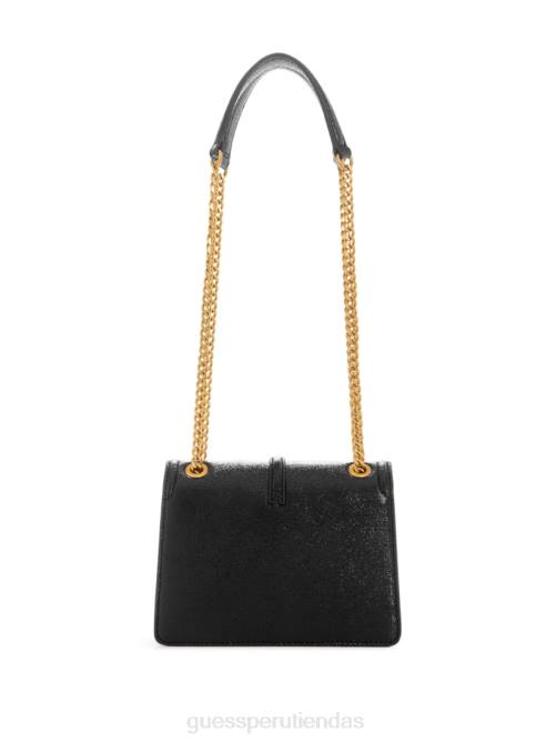 GUESS bandolera convertible mini con glamour dorado mujer 0P8X2920 estampado floral negro bolsas