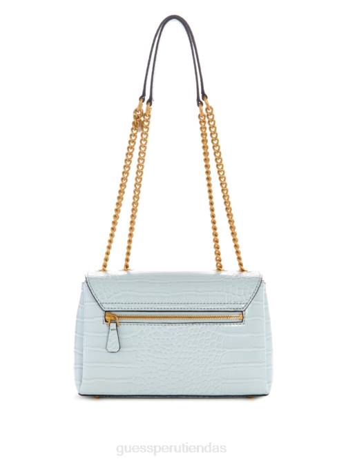 GUESS bandolera convertible montreal de imitación de cocodrilo mujer 0P8X2827 hielo bolsas