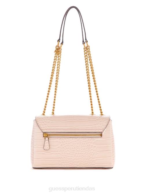 GUESS bandolera convertible montreal de imitación de cocodrilo mujer 0P8X2859 lavado azul/palermo bolsas