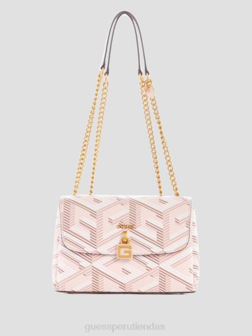 GUESS bandolera convertible montreal g cube mujer 0P8X2777 perla bolsas