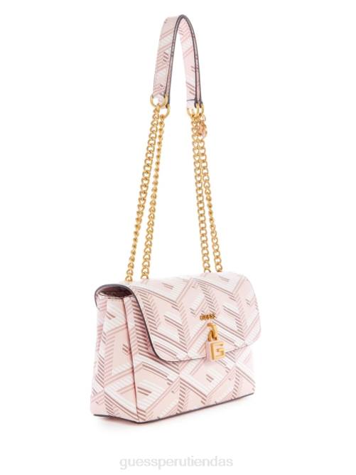 GUESS bandolera convertible montreal g cube mujer 0P8X2777 perla bolsas