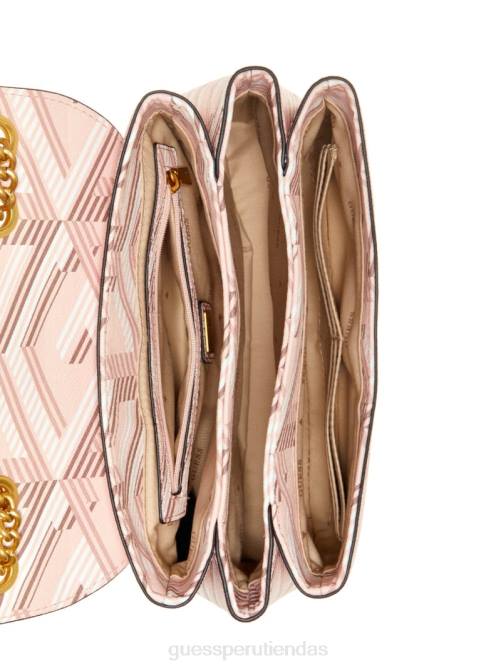 GUESS bandolera convertible montreal g cube mujer 0P8X2777 perla bolsas