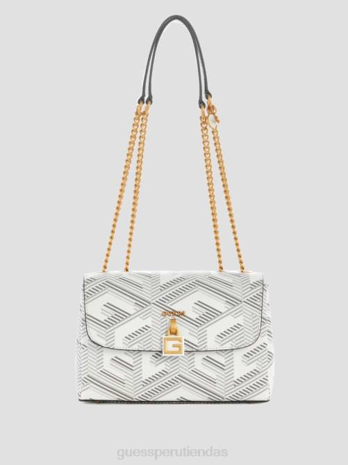 GUESS bandolera convertible montreal g cube mujer 0P8X2941 acero bolsas