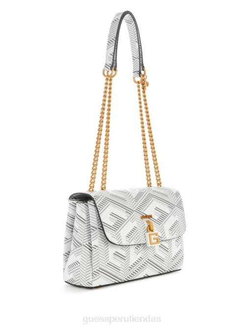 GUESS bandolera convertible montreal g cube mujer 0P8X2941 acero bolsas