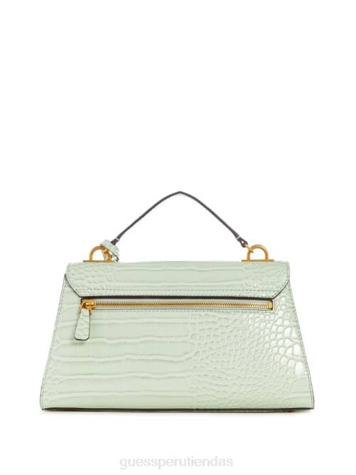 GUESS bandolera enisa con asa superior mujer 0P8X2874 menta bolsas