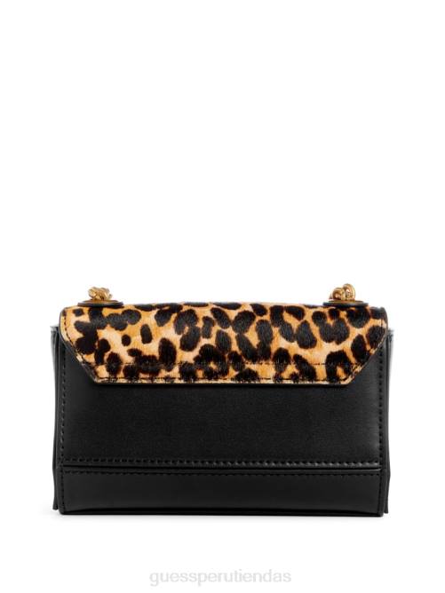 GUESS bandolera iseline mini con cebra mujer 0P8X2806 leopardo bolsas