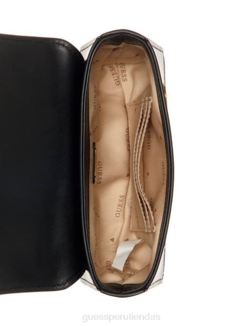 GUESS bandolera iseline mini con cebra mujer 0P8X2806 leopardo bolsas