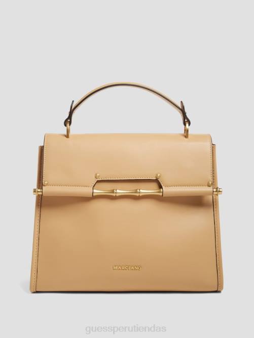 GUESS bandolera mediana de piel alia mujer 0P8X2771 champán bolsas