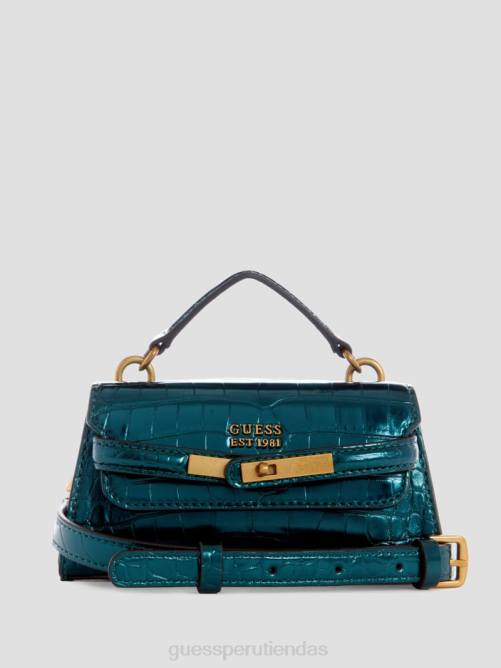 GUESS bandolera micro mini enisa mujer 0P8X2921 verde bolsas