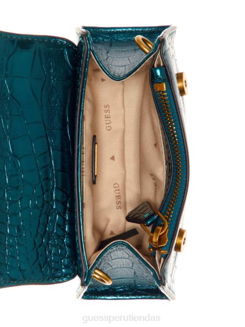 GUESS bandolera micro mini enisa mujer 0P8X2921 verde bolsas