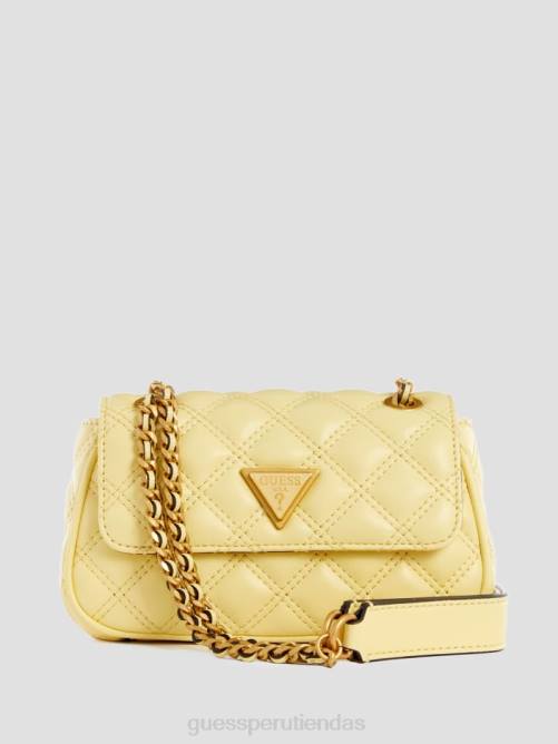 GUESS bandolera mini convertible giully mujer 0P8X2767 amarillo bolsas
