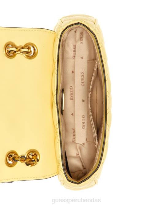 GUESS bandolera mini convertible giully mujer 0P8X2767 amarillo bolsas