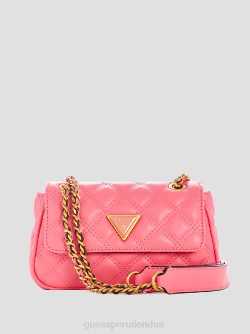 GUESS bandolera mini convertible giully mujer 0P8X2943 sandía bolsas