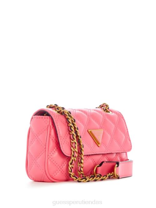 GUESS bandolera mini convertible giully mujer 0P8X2943 sandía bolsas