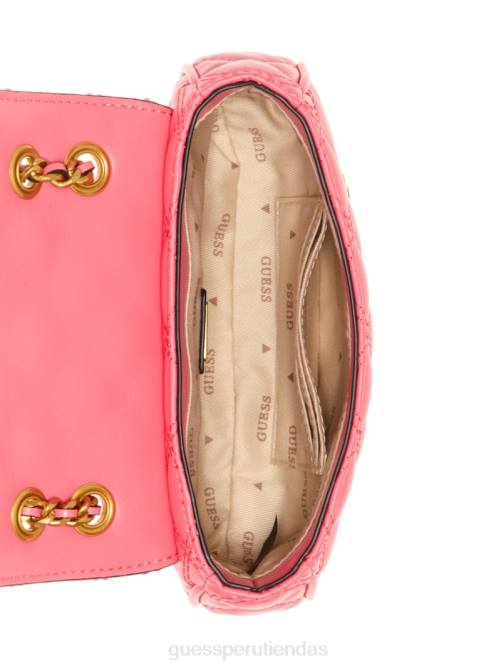 GUESS bandolera mini convertible giully mujer 0P8X2943 sandía bolsas