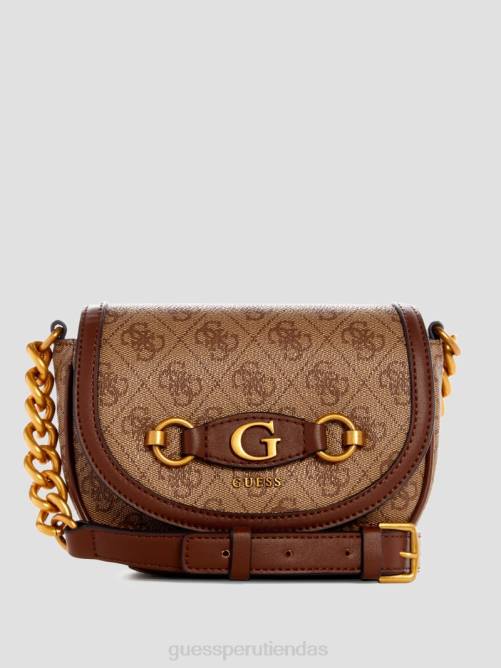 GUESS bandolera mini izzy quattro g mujer 0P8X2948 luz de la vendimia bolsas