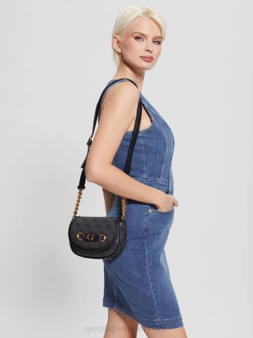 GUESS bandolera mini izzy quattro g mujer 0P8X3208 lavado de nubes bolsas