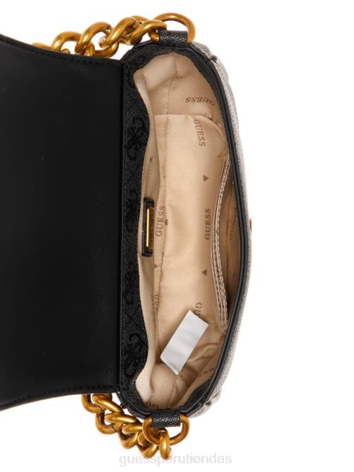 GUESS bandolera mini izzy quattro g mujer 0P8X3208 lavado de nubes bolsas