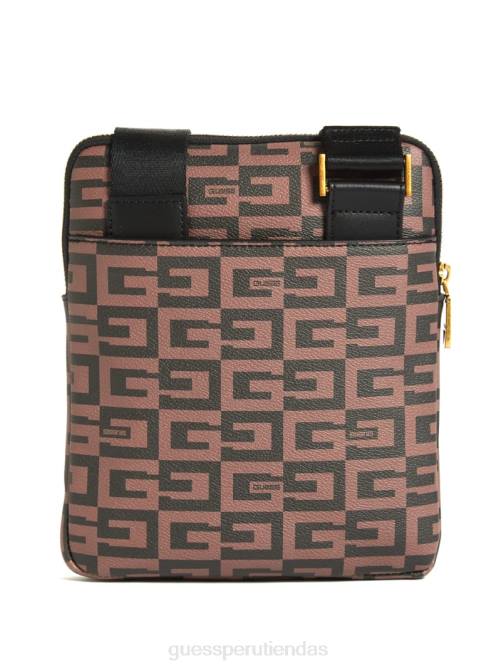 GUESS bandolera plana escape mujer 0P8X3258 marrón bolsas