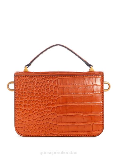 GUESS bandolera retour mini con asa superior mujer 0P8X2959 sierra bolsas