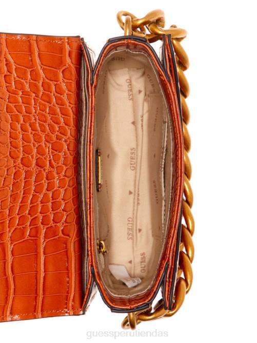 GUESS bandolera retour mini con asa superior mujer 0P8X2959 sierra bolsas
