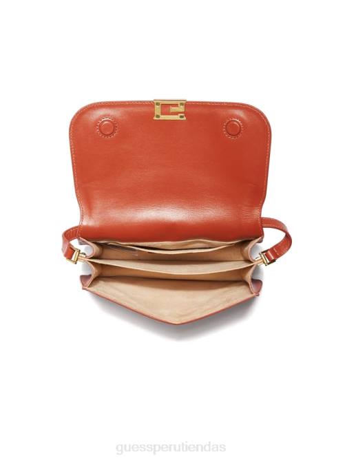 GUESS bandolera thea de cuero con mini solapa mujer 0P8X2916 Rusia bolsas