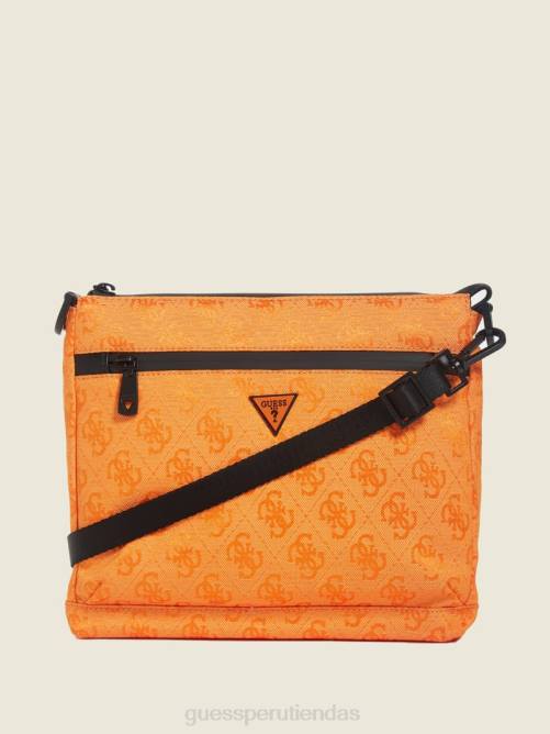 GUESS bandolera vezzola de nailon mujer 0P8X3247 naranja bolsas
